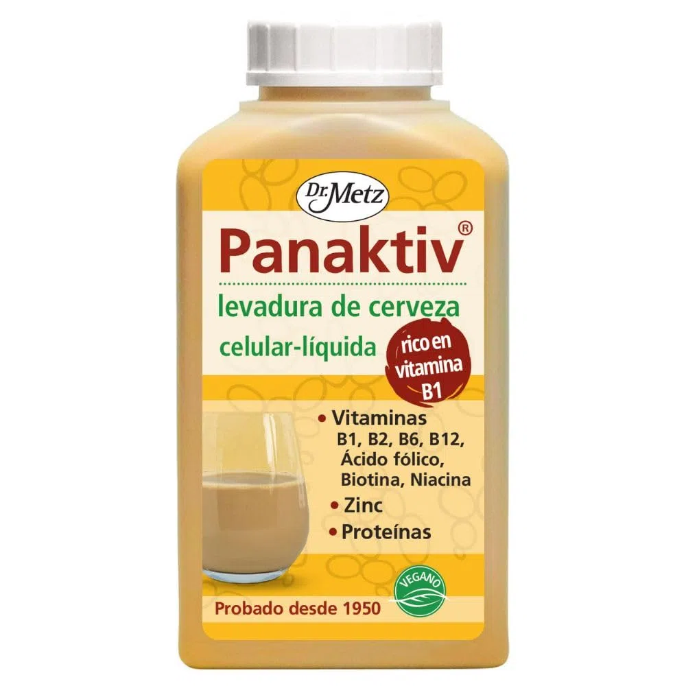 Panaktiv ® - Levadura De Cerveza viva Líquida Celular 500ml