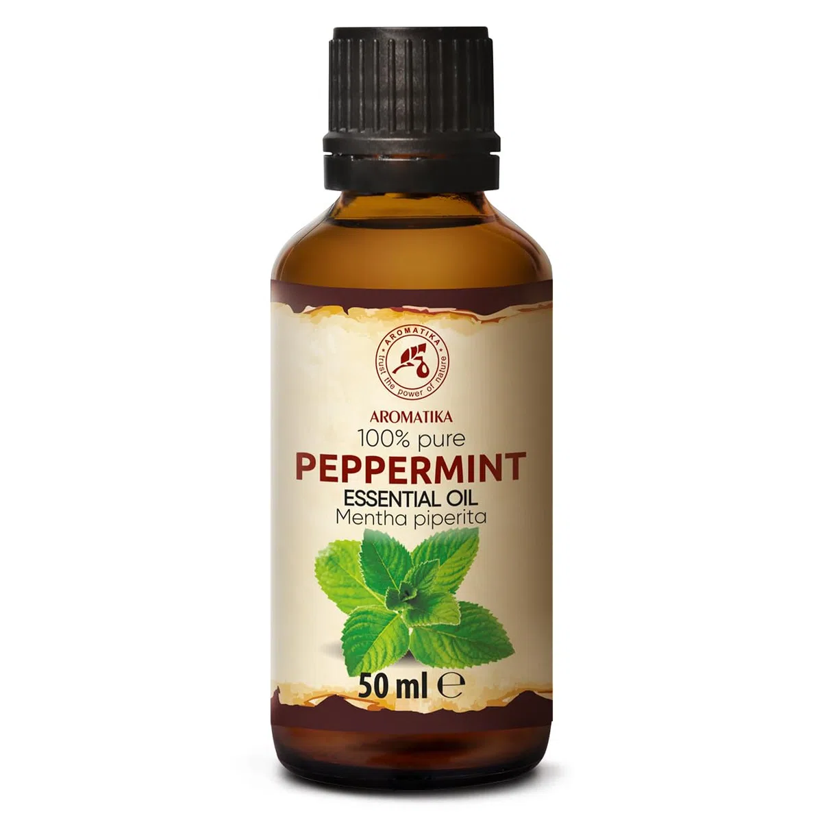 Aceite Esencial de Menta Piperita 50 ml - Mentha Piperita - Natural y Puro - Aceites Esenciales para Difusores - Fragancias para el Hogar - Jabones y Velas - Sauna - Aroma fresco - Aromaterapia