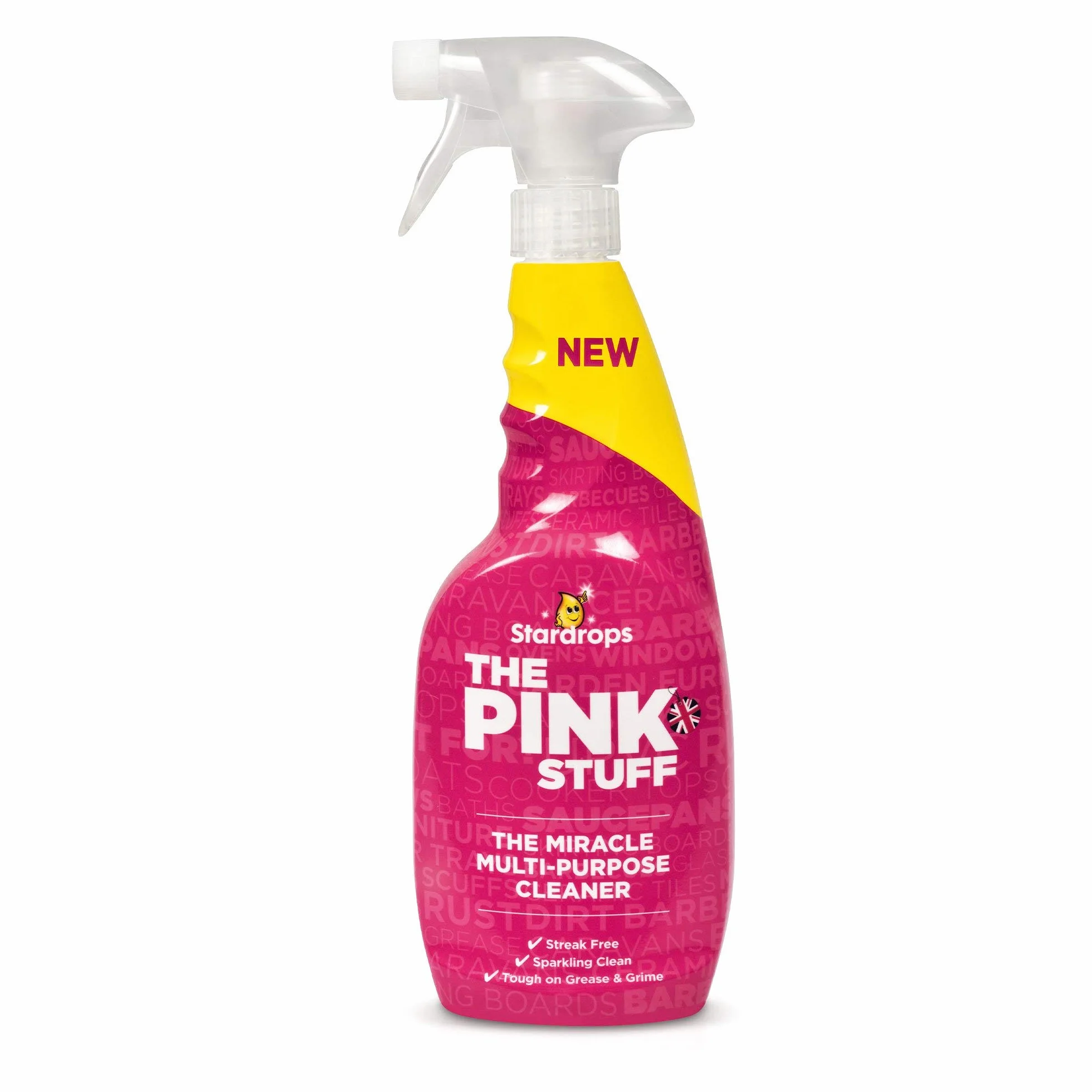 Stardrops The Pink Stuff - Juego de limpieza milagroso, paquete triple, aprobado por la Sra. Hinch