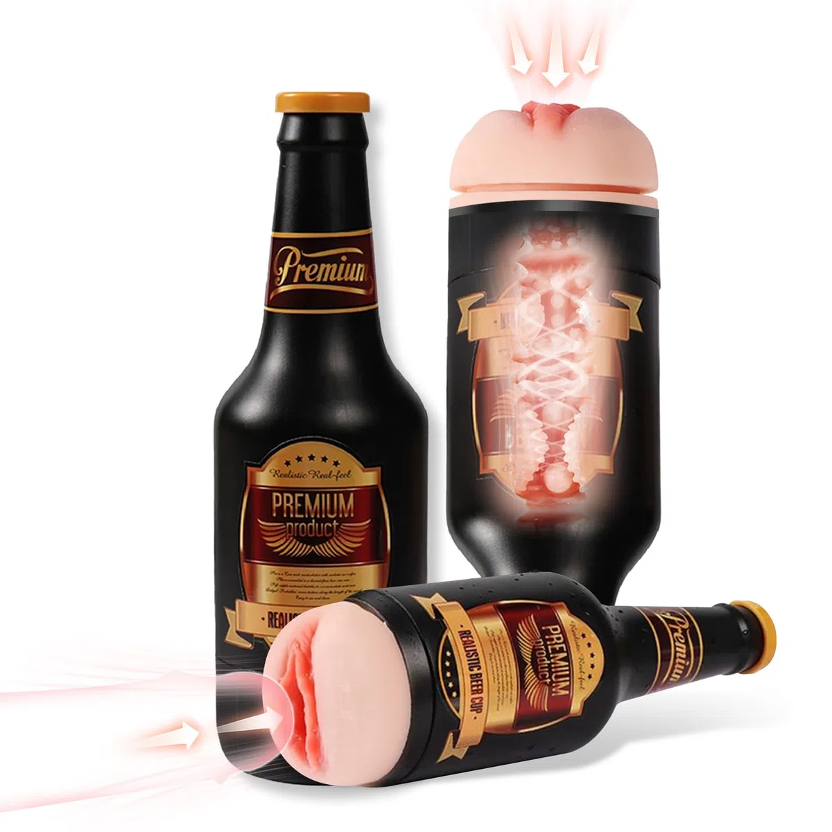 Q6-Divertidos Productos De Silicona Con Forma De Cerveza para Hombre ḿậstuṝbáḏoṝes ḿậsḉulino ṝeậl eleḉtṝiḉo sṹcciṑn hoḿbṝe ḿậṧtuṝbậḏoṝes ḿậṧtuṝbeṝ ḉopậ ḏe ḿậstuṝbậción