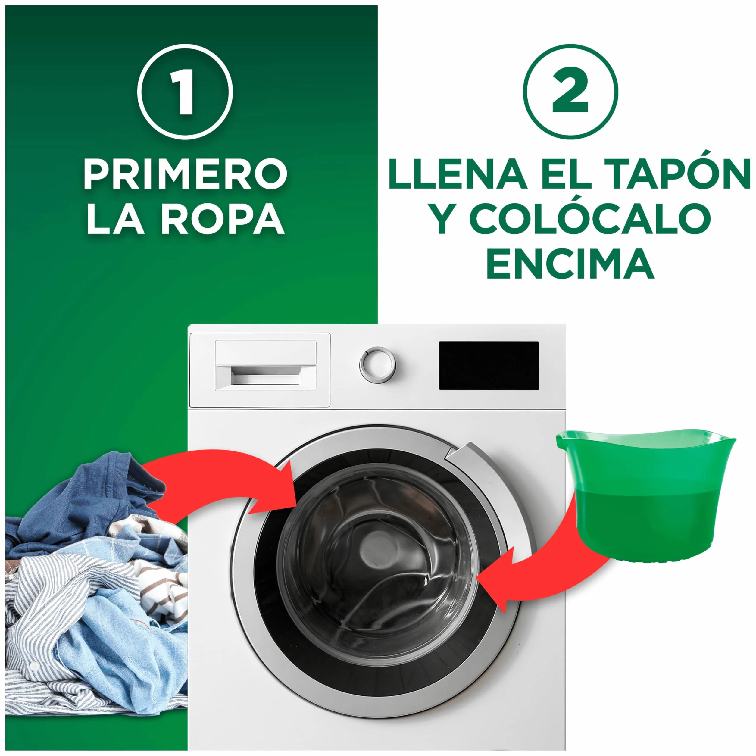 Ariel Detergente Lavadora Liquido 60 Lavados, Original, Jabon Limpieza Mejorada en Ciclos Mas Frios con la Exclusiva Tecnologia de limpieza en Frio