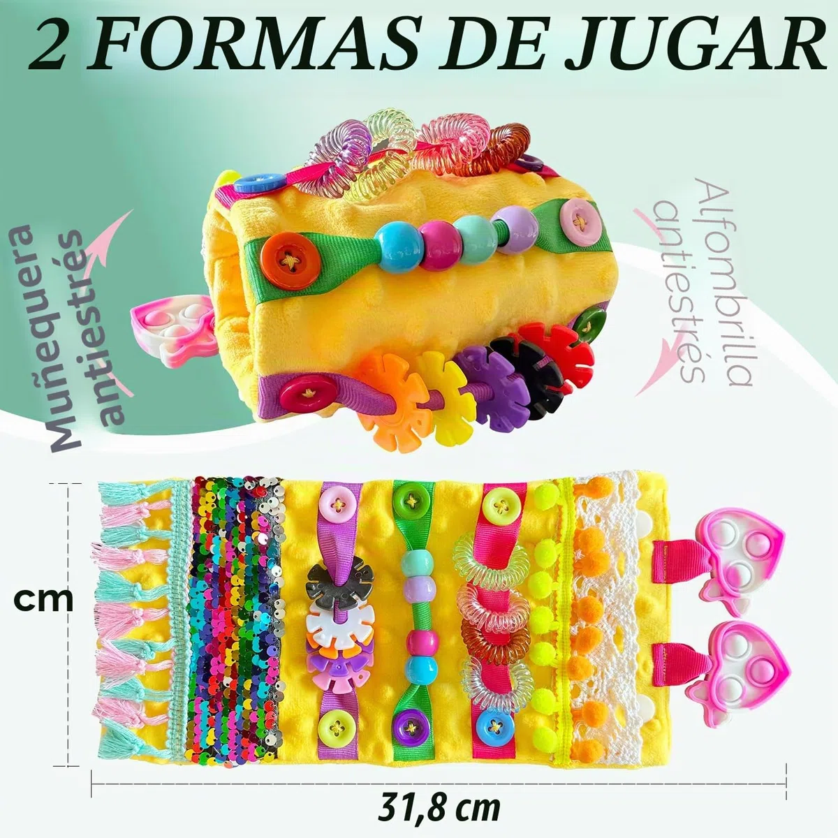 Juguetes sensoriales para Pacientes con Alzheimer para Terapia y Alivio de la ansiedad, Demencia Autista, Juguete sensorial para el Brazo, muñeca