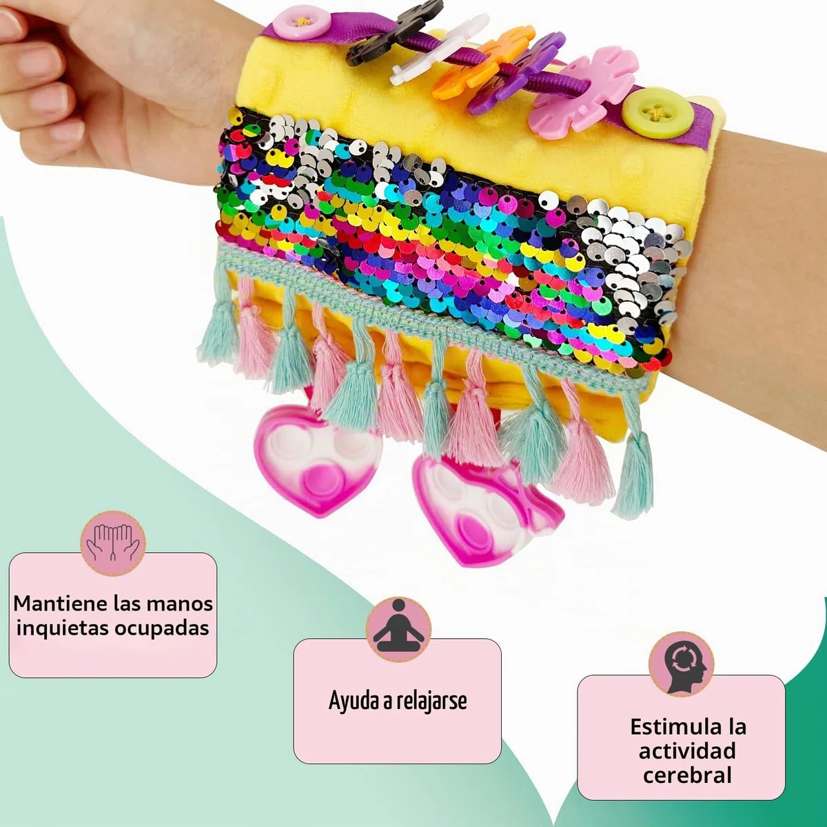 Juguetes sensoriales para Pacientes con Alzheimer para Terapia y Alivio de la ansiedad, Demencia Autista, Juguete sensorial para el Brazo, muñeca