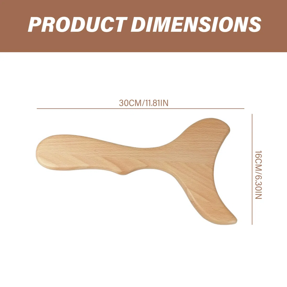 Herramientas de masaje de madera, herramientas de masaje de terapia de madera, masajeador de drenaje linfático profesional, herramienta de masaje multipropósito ecológico para maderoterapia, liberaci