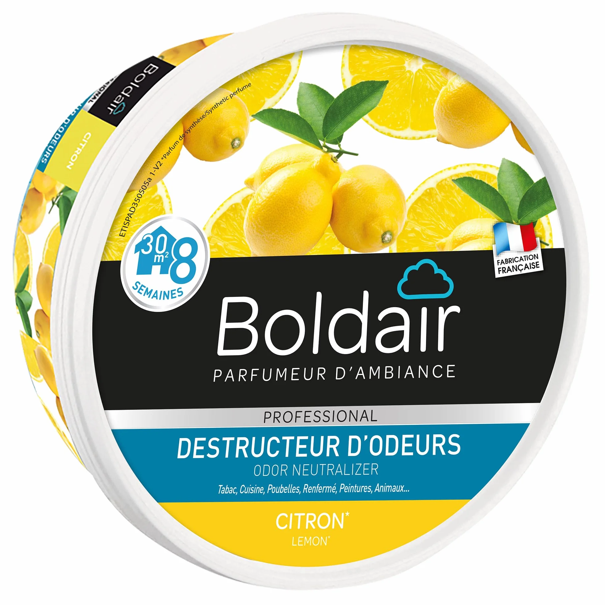 Boldair Gel Destructor olores Limón