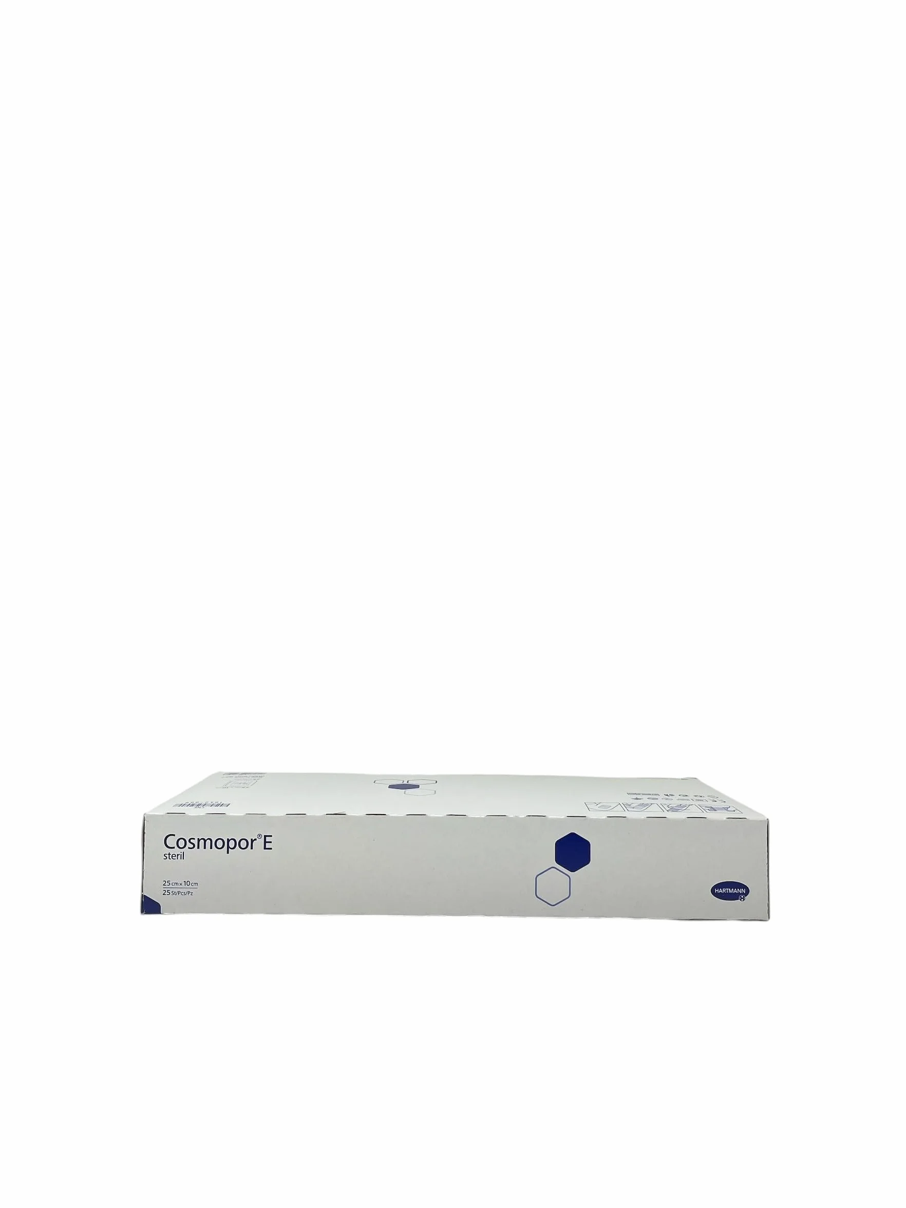Cosmopor E - Apósitos adhesivos estériles (25 x 10 x 25 unidades). Uso médico para quemaduras y cortes