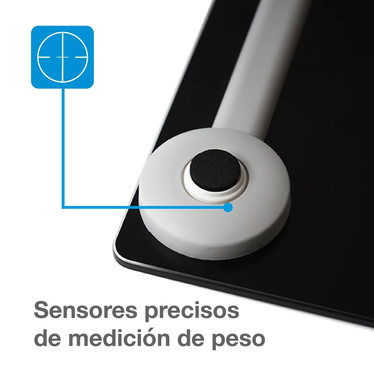 Citizen Báscula de Baño Digital con Memoria de Peso Anterior, Pantalla LCD Grande, Tecnología Step-On, Diseño Slim 22mm, Cristal de Alta Resistencia, Báscula Corporal de Precisión, Blanco