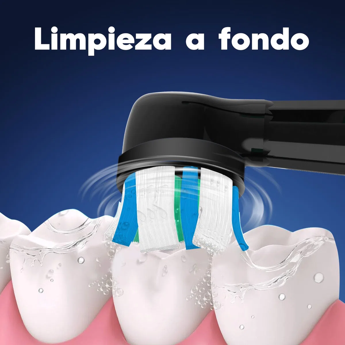 Recambio Cepillos Compatible con Oral B IO Cepillos Eléctrico, Cabezales Compatible con Oral B IO 2/3/4/5/6/7/8/9/10 Cuida tus Dientes y Encías (10 Negro)
