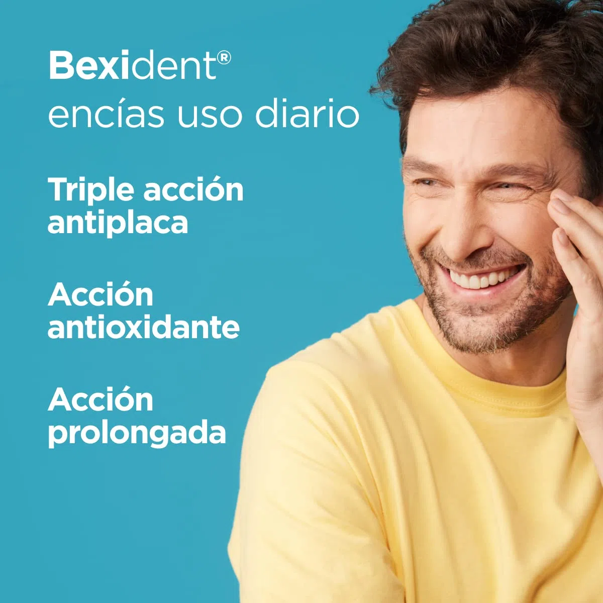ISDIN Bexident Encías Uso Diario Colutorio con CPC + Cymenol, Pack ahorro 20% Gratis, 2 x 500ml, El embalaje puede variar