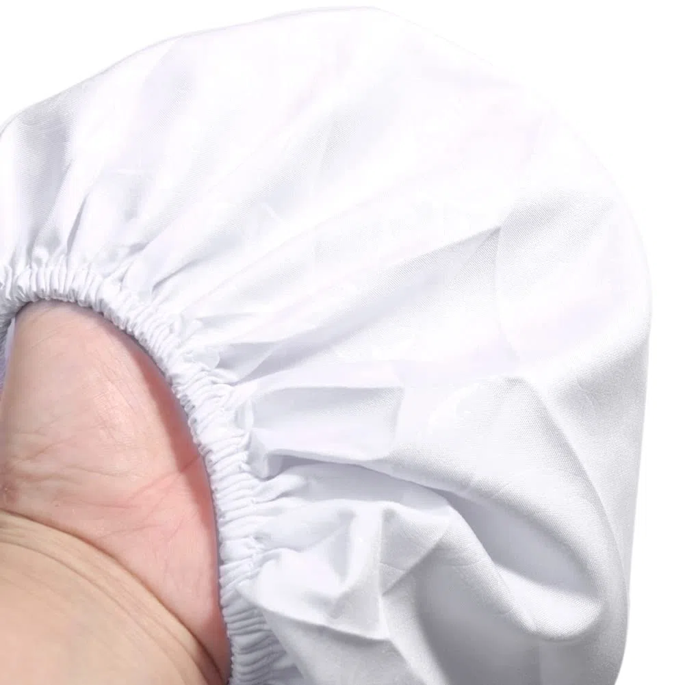 2 sábanas de masaje con agujero para la cara, cama de belleza universal, sábana bajera elástica para sofá, funda de sofá, spa suave para salón de belleza facial (blanco)