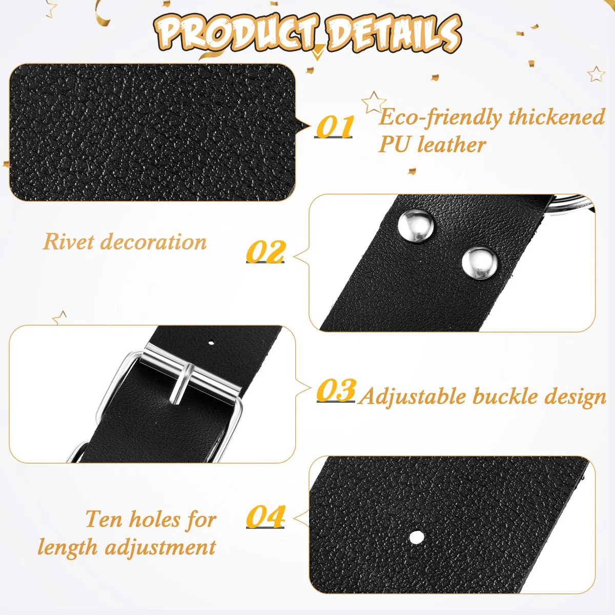 BBTO Correa de Pecho de Hombre Punk Cinturón de Pecho Ajustable Masculino con Anillo de Hebilla para Halloween, Negro