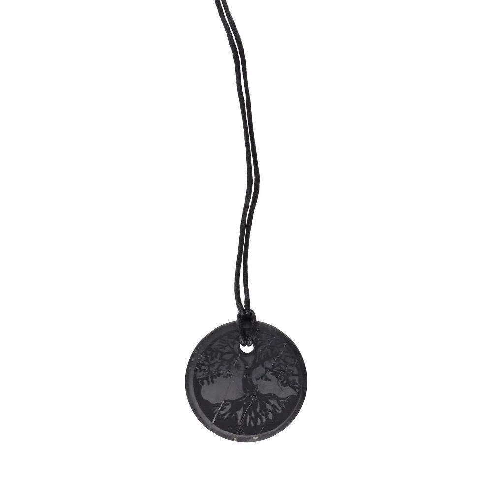 Colgante de Shungit Shungita, Shungite Original Minerales y Cristales, Belleza energética, Meditacion, Amuletos Espirituales