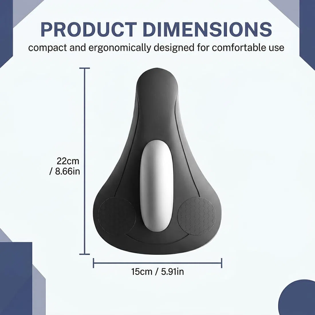1 Piezas Entrenador De Suelo Pélvico, Con 5 Modos de Vibración Recargable USB-C Fortalecedor para Hombres, Entrenador De Músculos Pélvicos,para Casa Oficina Viaje Interior