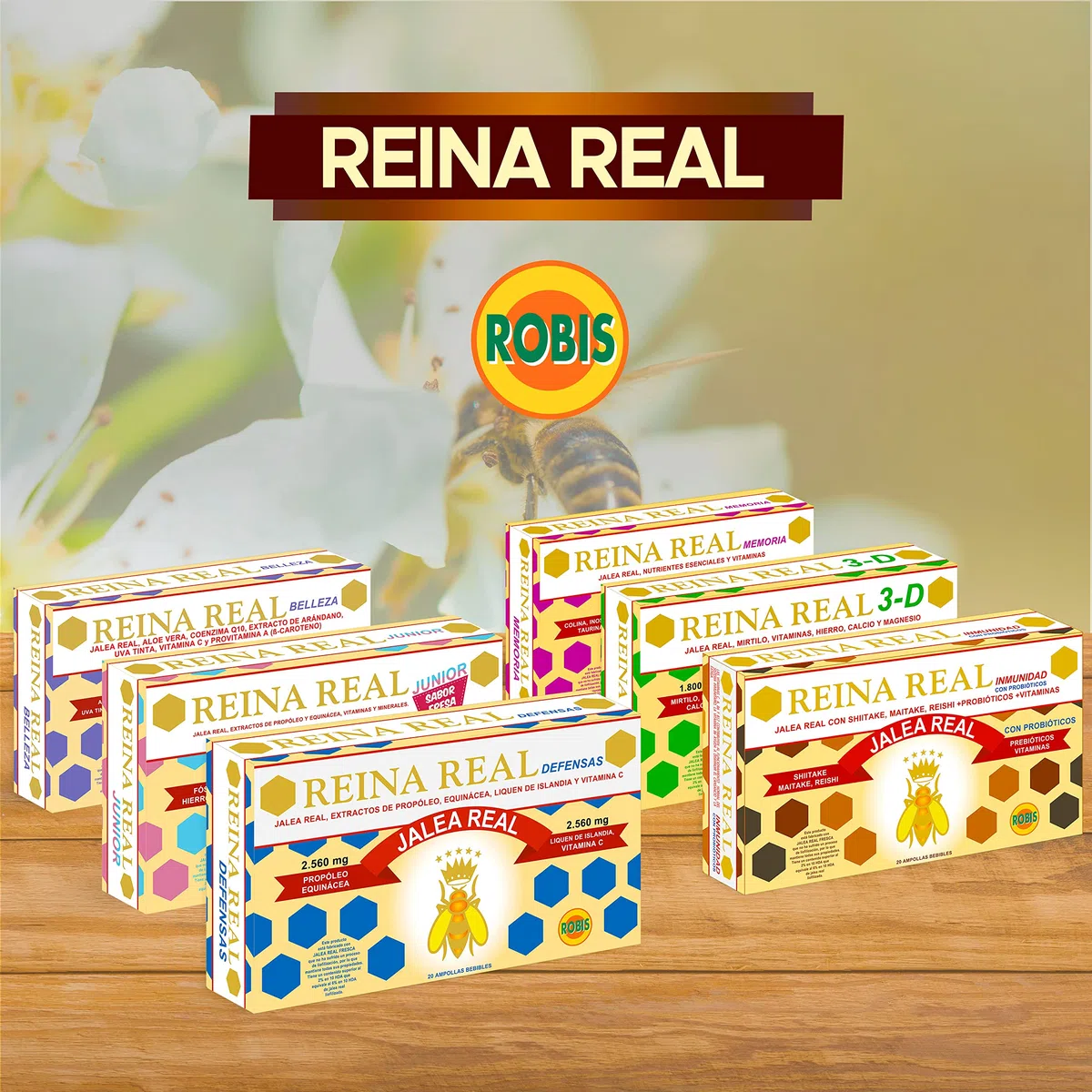 Robis Reina Real Mujer - 20 Unidades