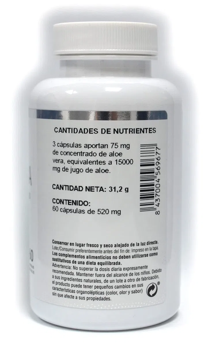 Aloe Vera 60 cápsulas de Nale