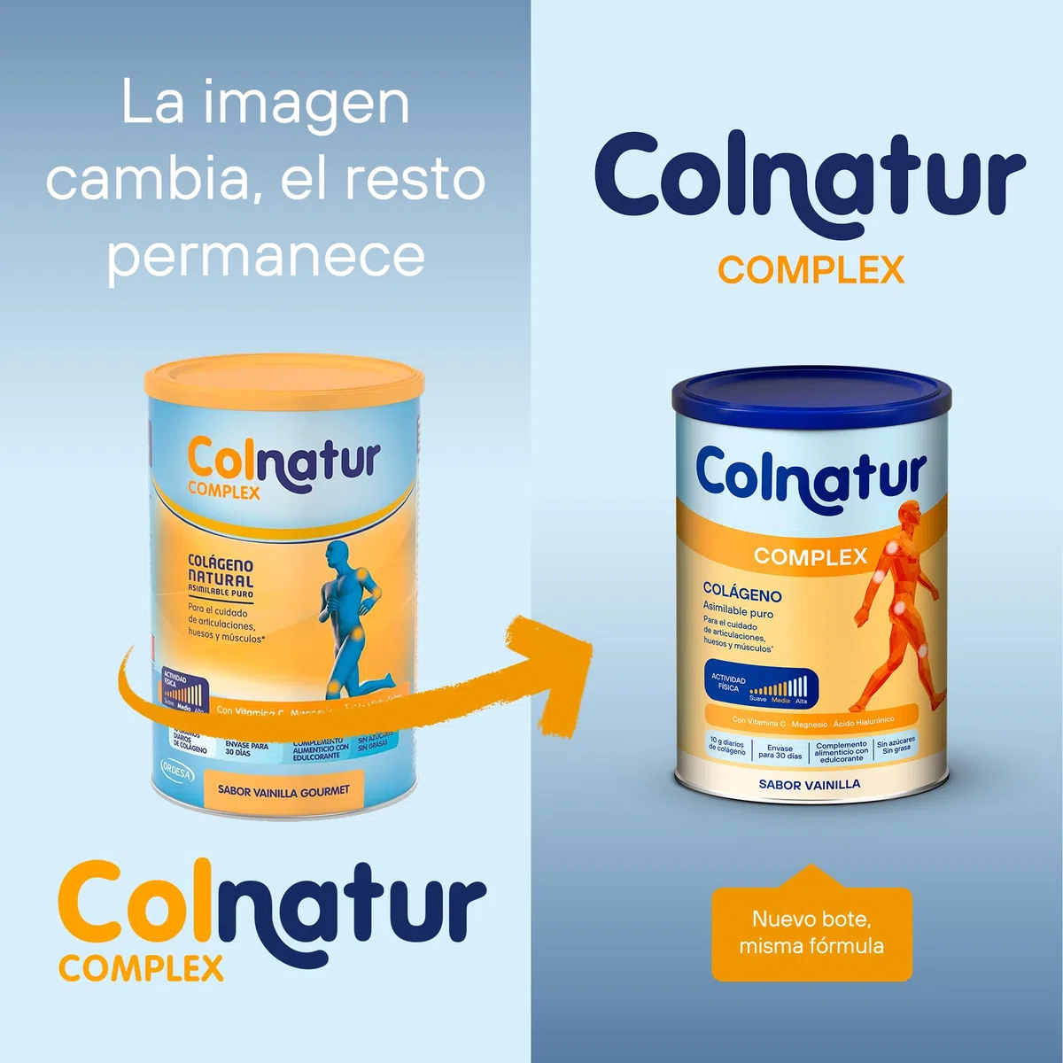 Colnatur Complex Vainilla | 336g | Colágeno con Magnesio y Vitamina C para Músculos y Articulaciones