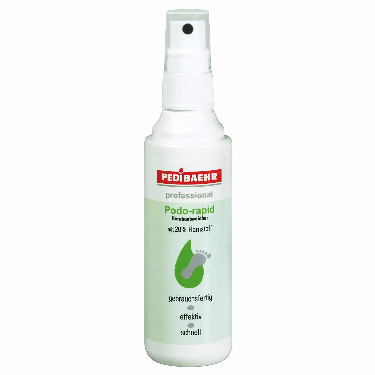 Podo-rapid suave para callos con 20% de urea y pedibaehr para suavizar la piel de los cuernos, 100 ml