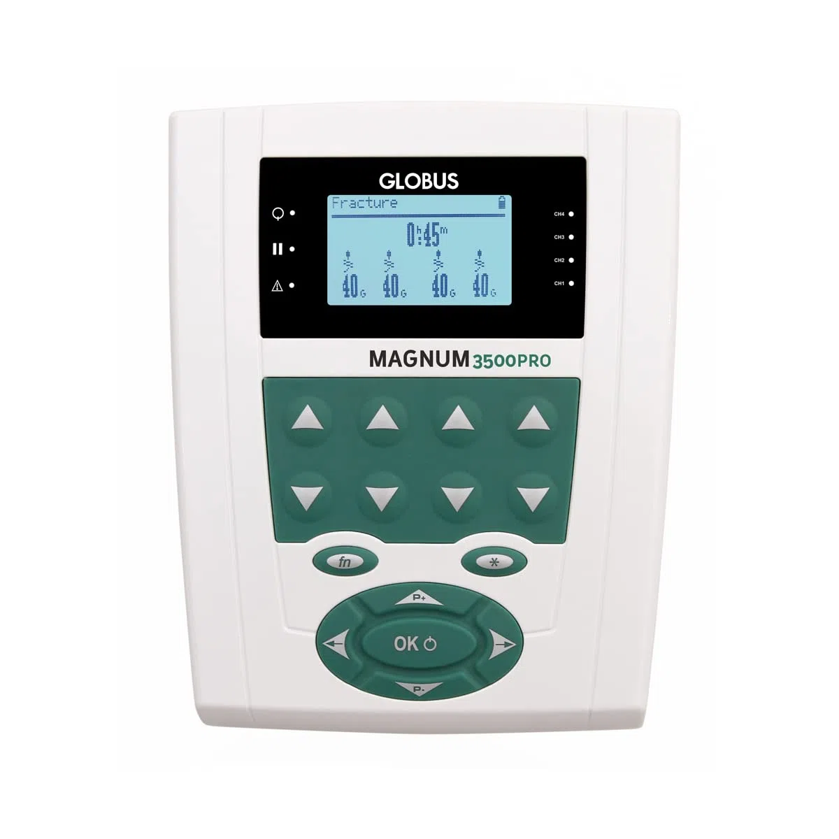 GLOBUS | Magnum 3500 Pro, Magnetoterapia Profesional 4 Canales