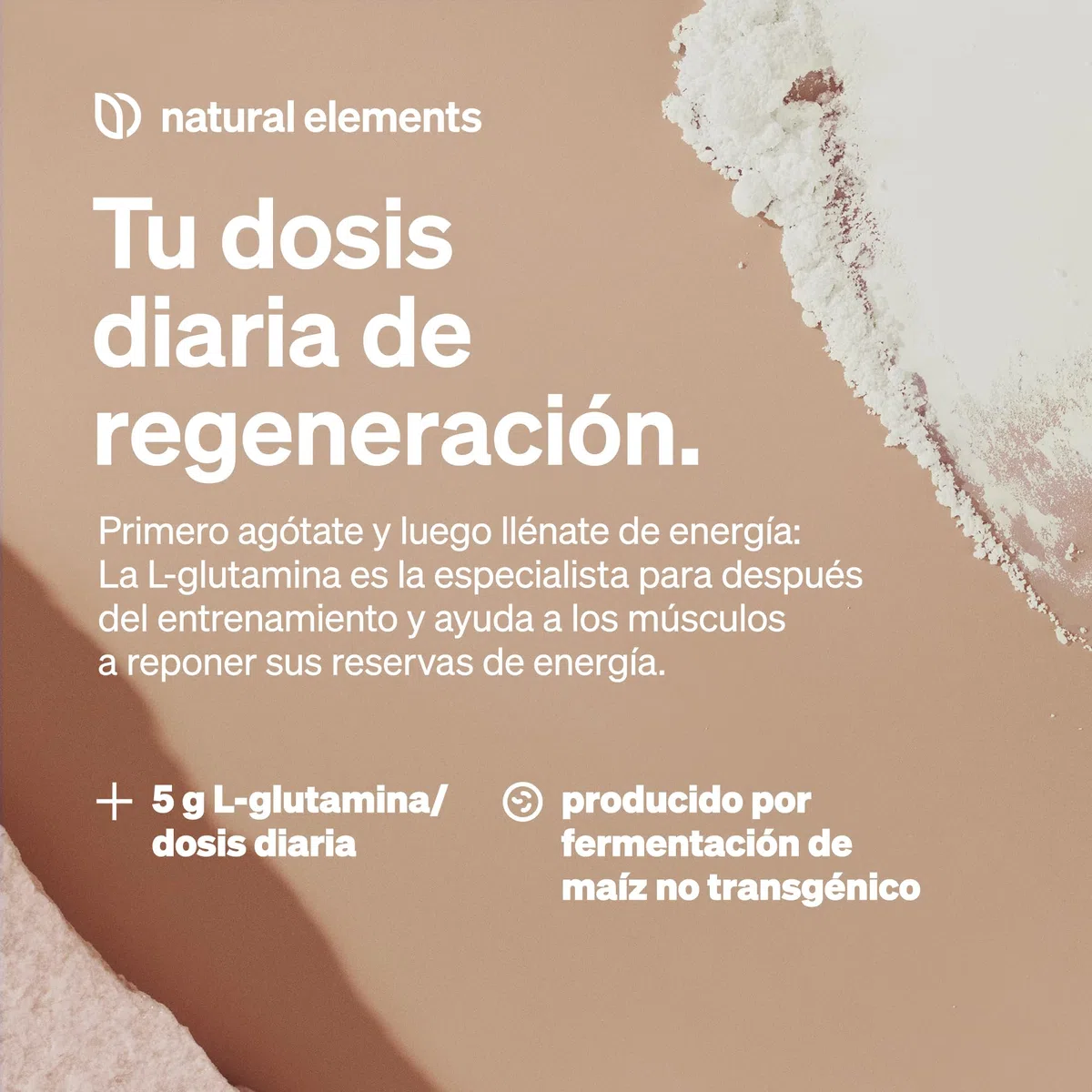 L-Glutamina en Polvo 500g - Fabricado en Alemania - 100 porciones L-Glutamina pura sin sabor- Altamente dosificada, vegana y sin aditivos - Probado en laboratorio