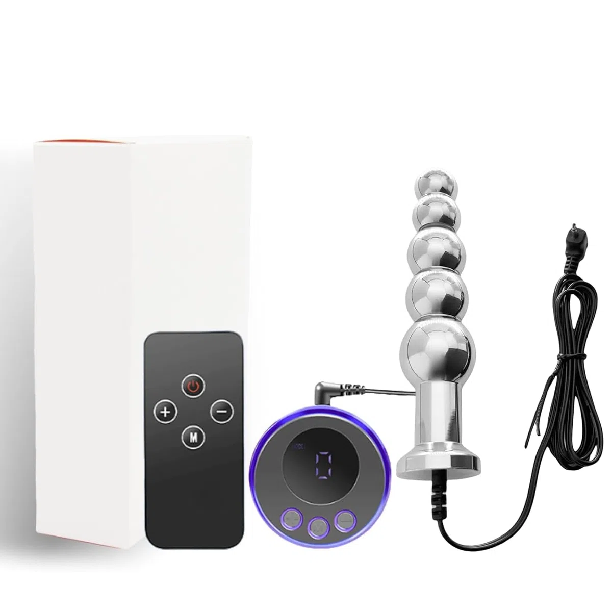 Electroestimulación Plug Anal ElectroShock Anal Dilatador Bdsms Sex Toys