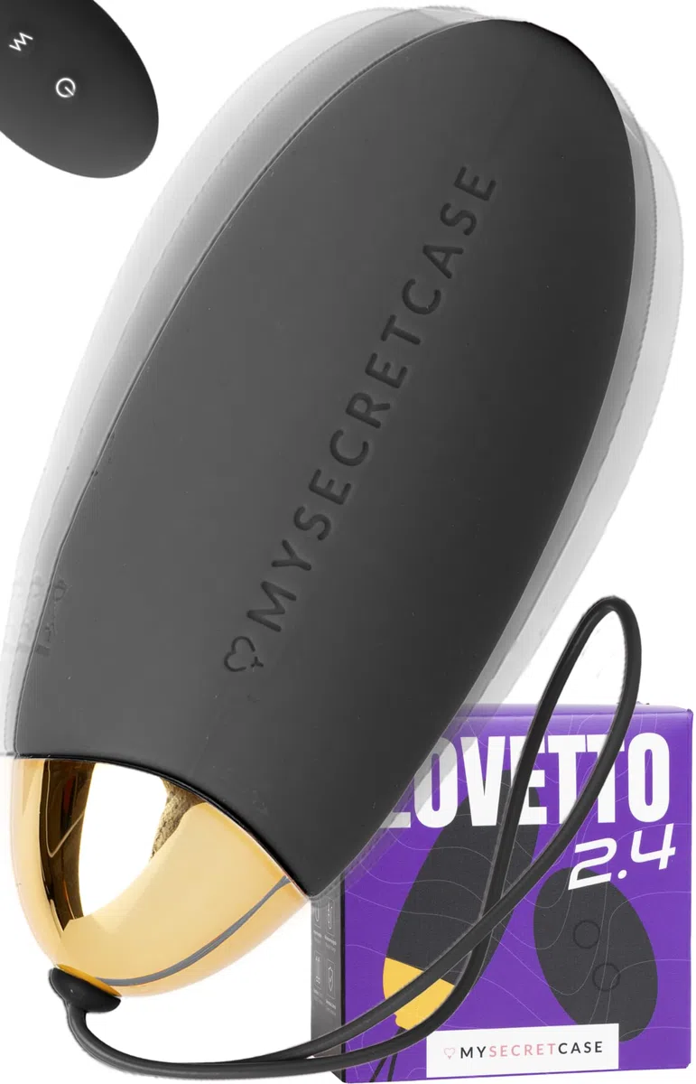 MySecretCase Huevo Vibradorador Mujer con Mando a Distancia | Juguetes Eróticos Para Pareja Sexuales 9 Modos Consoladores.. Para Mujer con Vibración Vibrador Control Remoto Silicone
