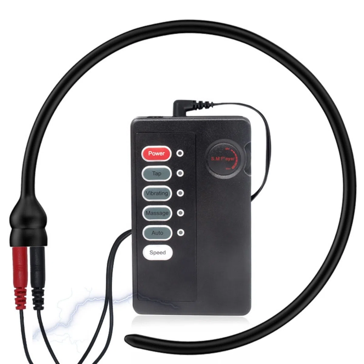 2 estilos opcionales de barra de entrenamiento uretral para hombres de 36 cm - ESM79 (B)