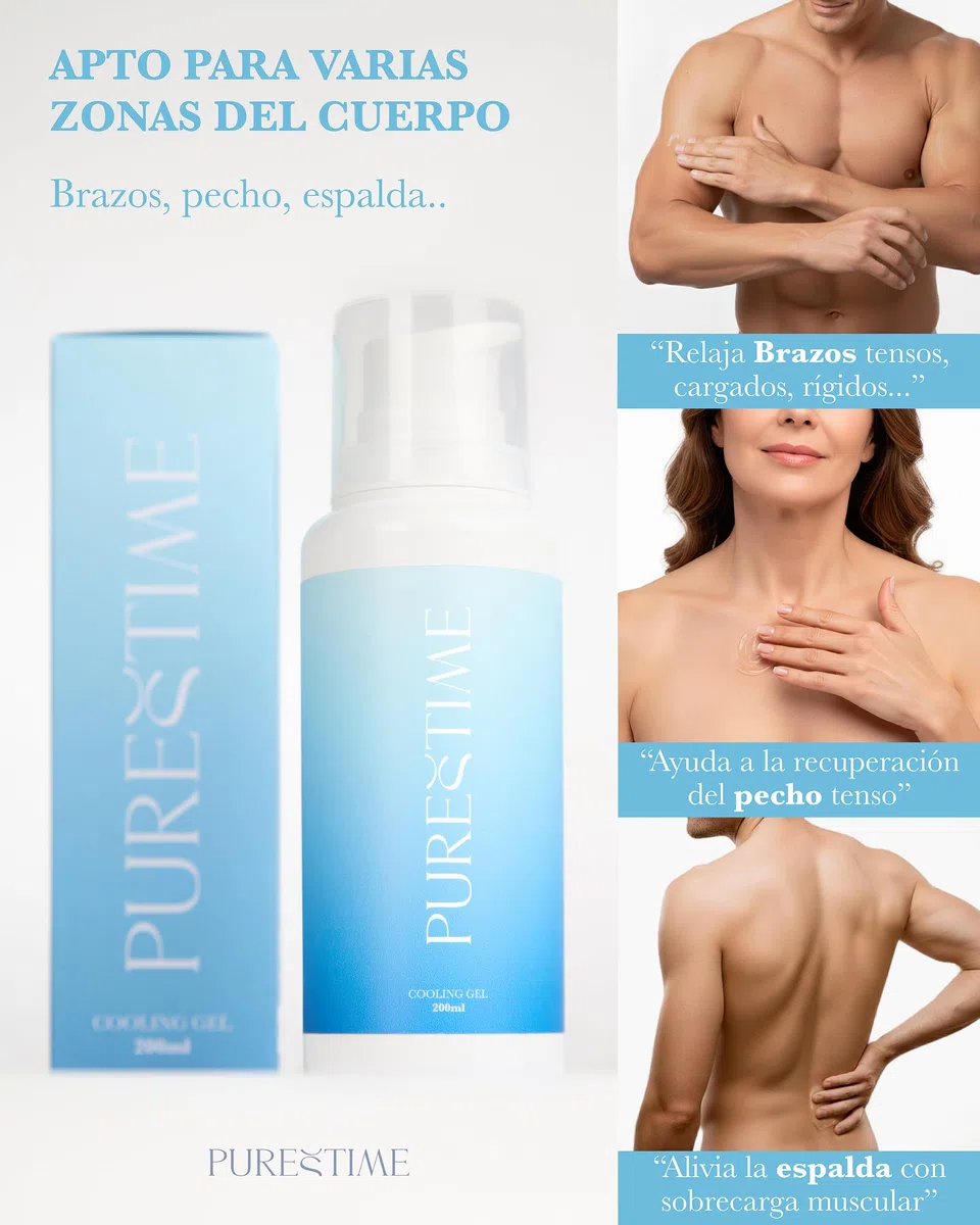 Gel frio piernas Cansadas y Cuerpo –Ideal Embarazo y Deporte. Efecto Refrescante PROLONGADO- Hidrata y Relaja con Aloe Vera, Árnica, Mentol. TESTADO DERMATOLÓGICAMENTE. Hecho en España.