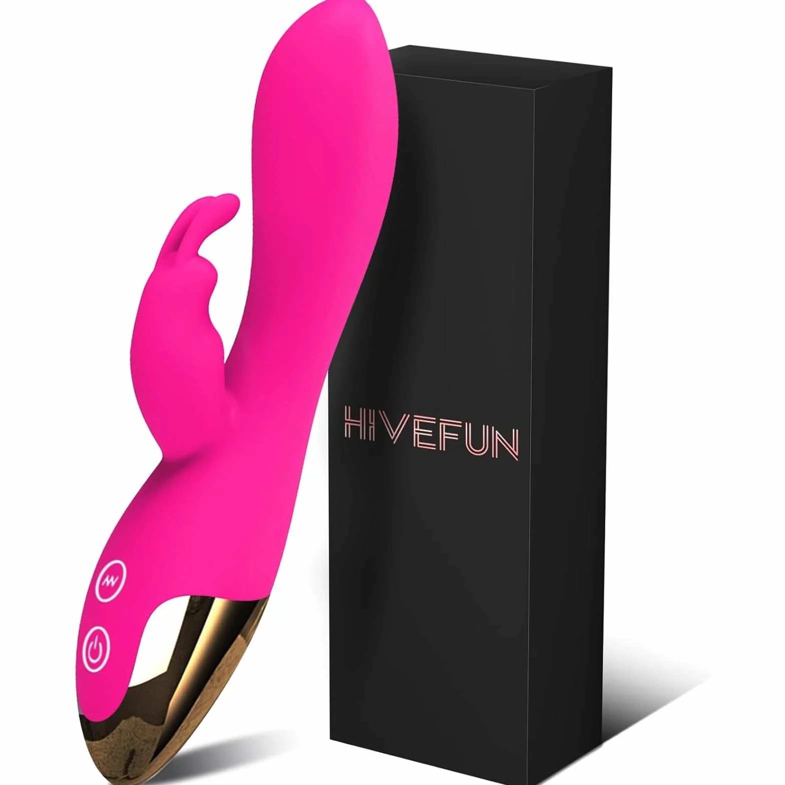 HIVEFUN Juguetes sexuales para mujeres Solo Vibrador, sexuales de para mujer Consolador Vibradores eróticos Clítoris anal y Estimulación del punto G Juguetes, 10 Vibración para mujeres para parejas