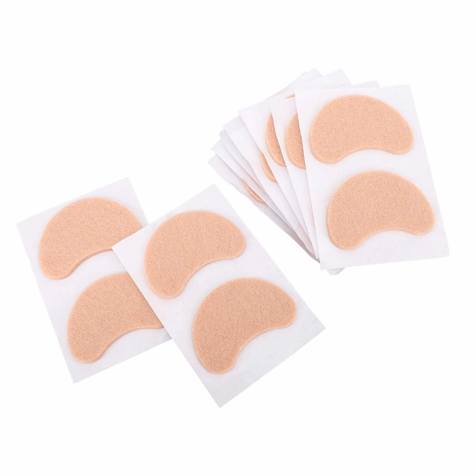 TOPINCN Almohadillas de Fieltro para el antepié Protector de Pie Profesional para 20 Almohadillas Adhesivas para el antepié para Pies de Hombres y Mujeres con Callos, Absorbe la Presión del (color
