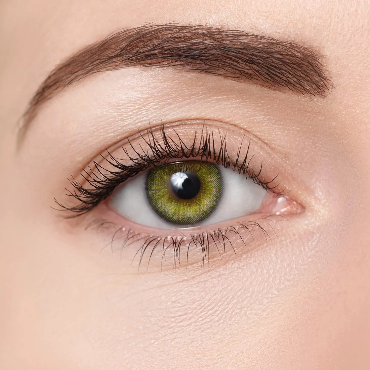 Lentes de Contacto de Color SUUM Verde Sin Graduación Mensuales 30 Días