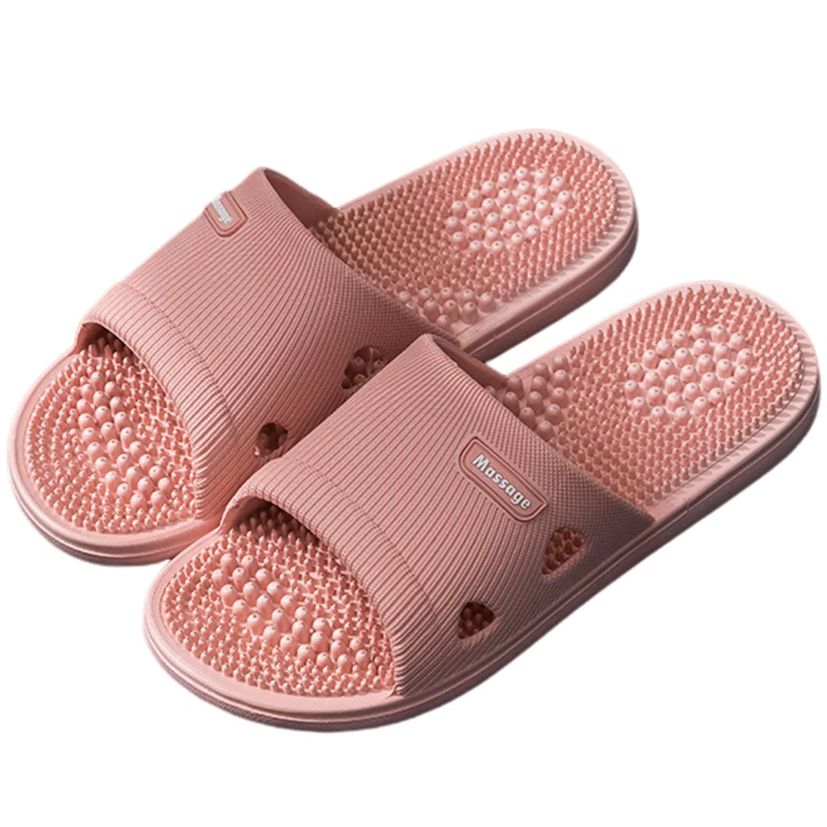 Sandalias de acupresión masajeador de pies Sandalias de acupuntura de acupuntura de acupunta zapatillas zapatos reflexología sandalias alivio de dolor no deslizadoras de deslizamiento mujeres y hombr