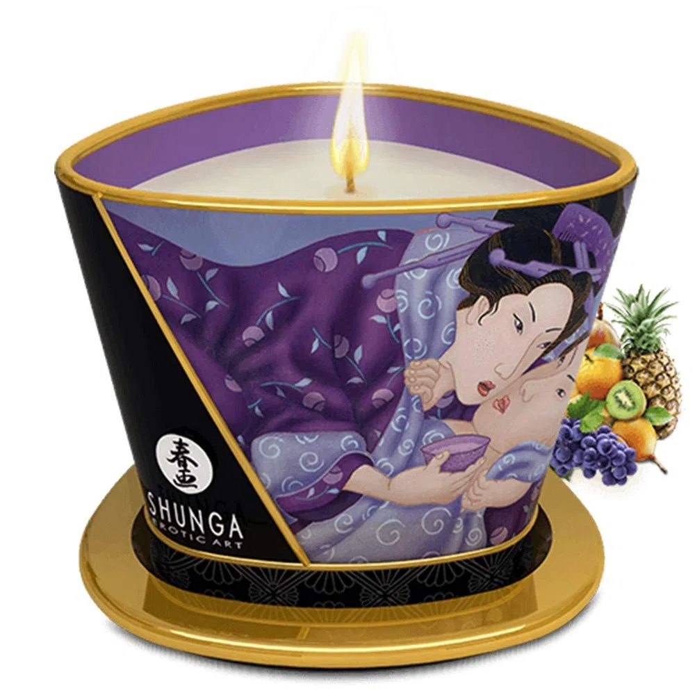 SHUNGA VELA DE MASAJE FRUTAS EXOTICAS 170 ML