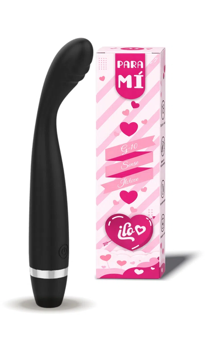 Masajeador suelo Pélvico Punto G – Juguete Sexual Ergonómico y Versátil para Autoestimulación - Cabeza Angulada y Diseño Elegante - Color Negro