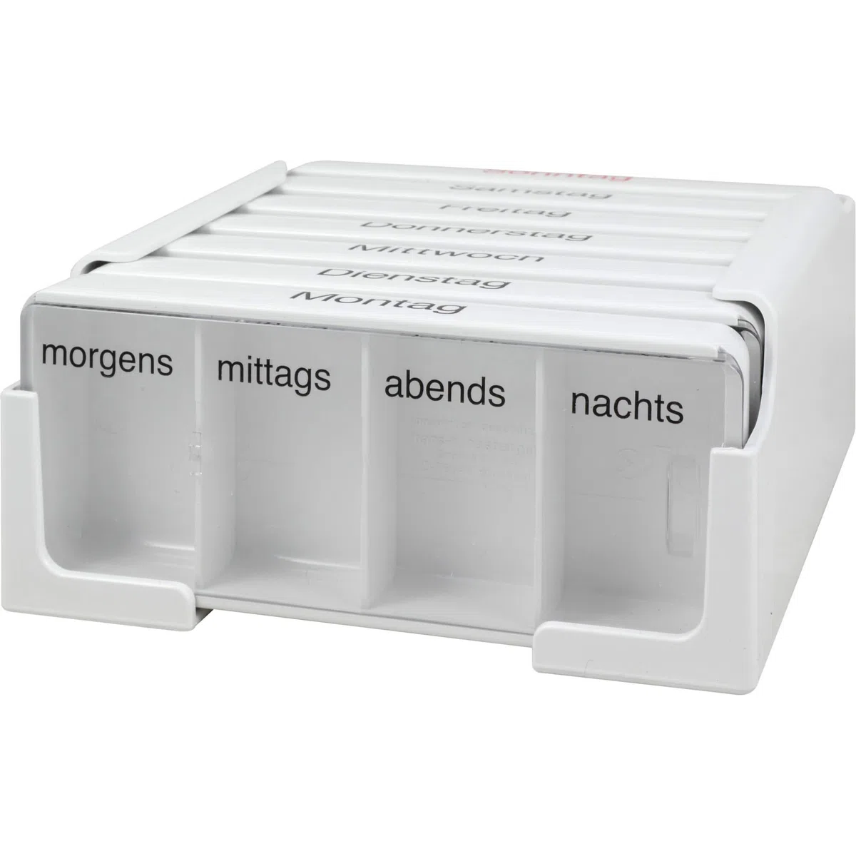 Medi-7 Medikamentendosierer für 7 Tage Tablettenbox, 1 pzas Caja