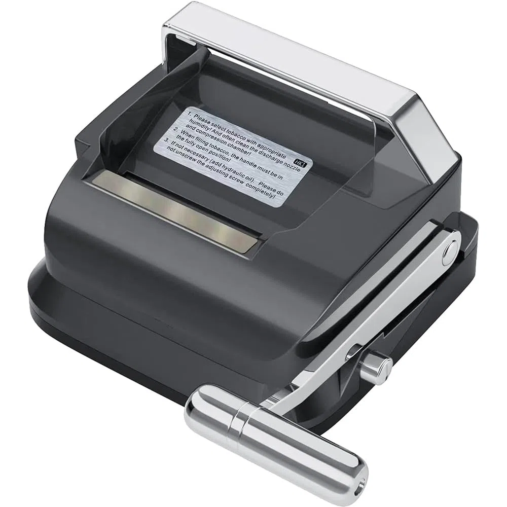 Máquina hidráulica del inyector del Cigarrillo de la aleación de Aluminio de la máquina Manual del Cigarrillo Que Rueda operación sin Ruido, sin Esfuerzo,Diameter 6.5mm