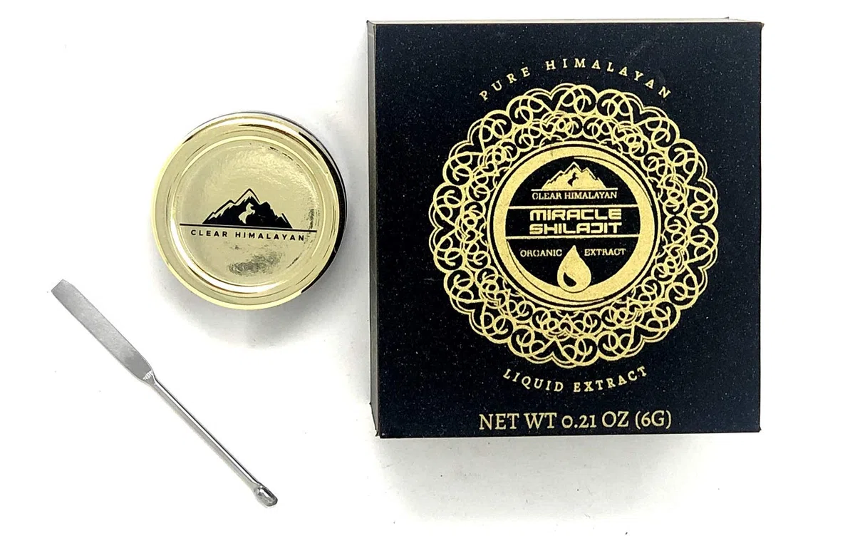 Resina Shilajit del Himalaya | Momia Auténtica | Pasta 100% Natural | Fuente de ácido fúlvico | Oligoelementos | CRUDO (15 g | 1 paquete)