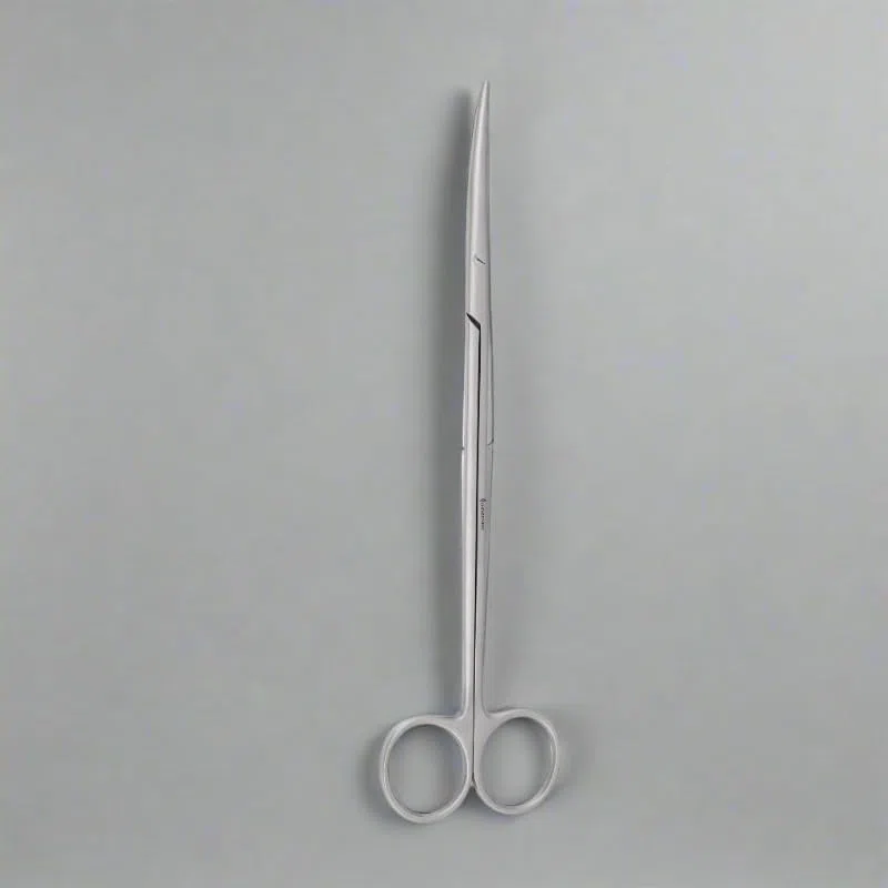 McIndoe - Tijeras quirúrgicas, 8.5 pulgadas, cuchillas redondeadas, curvadas en plano