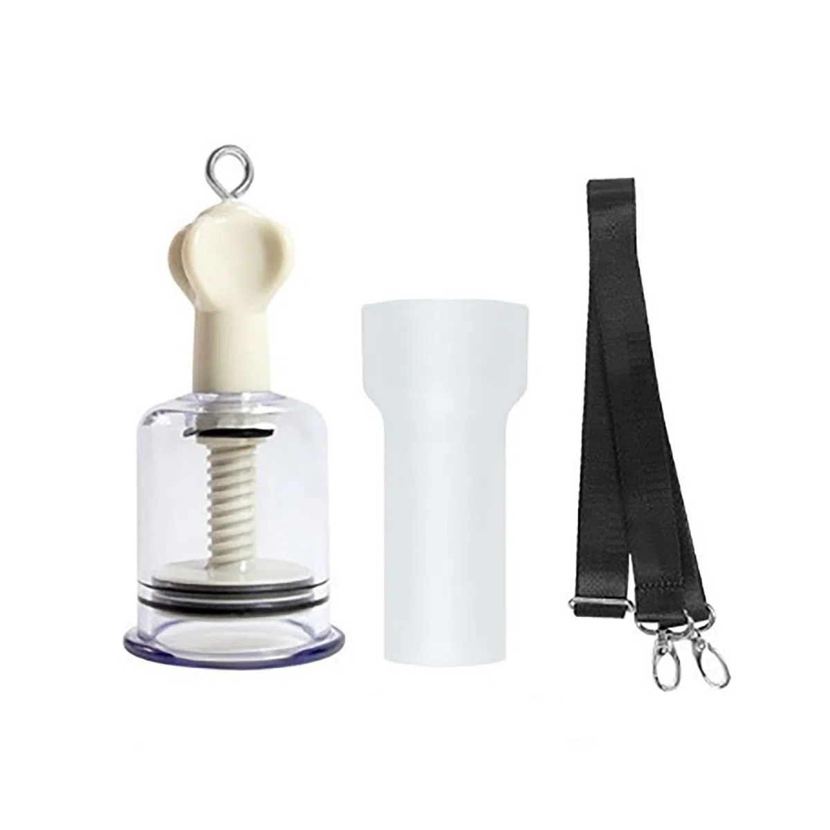 Bomba Para Alargar El Pene Kit Para Agrandar El Pene Masturbación Entrenador Para El Pene Dispositivos Para Agrandar El Pene SM Juguetes Sexuales Para Hombres (Shoulder strap)