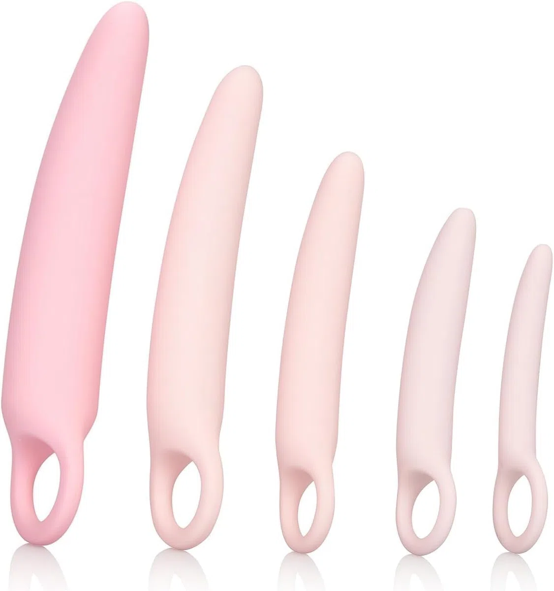 Silicone Dilatador 5 Piezas - 310 gr, Rosa