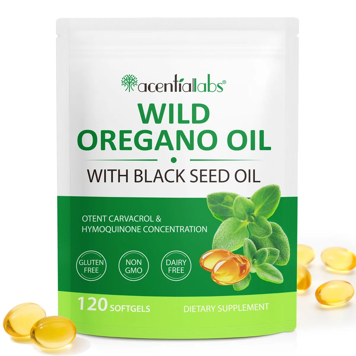 Aceite de Orégano, Oil of Oregano with Black Seed Oil