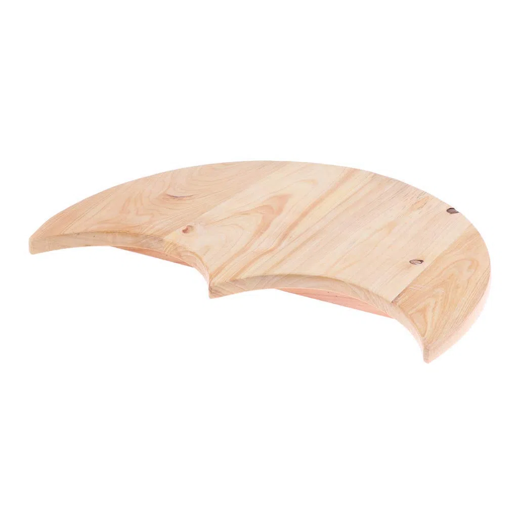 Bañera de madera para sauna, con tapa, para pies de 21 cm