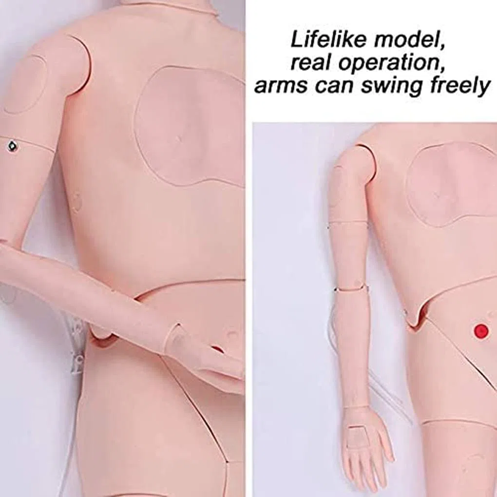 Unterrichtsmodell, Patientenversorgung Maniquí Entrenamiento Simulador M?nnliche Geriátrico Humano Modelo Krankenpflegef?higkeiten 170 cm Lebensgr??e Schaufensterpuppe Ganzk?rper Für Bildun