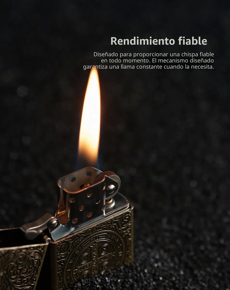 Encendedor Constantine, VVAY Encendedor de Gasolina de latón – entregado sin Gasolina