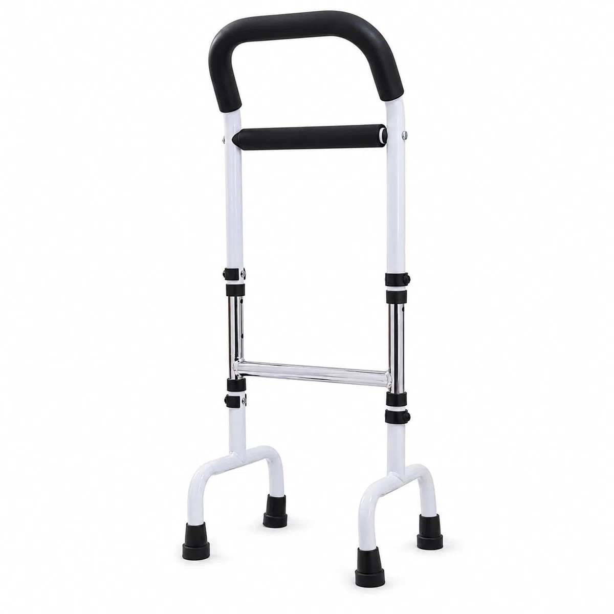 Barra de Apoyo WC Regulable, 73-92 cm, Blanca