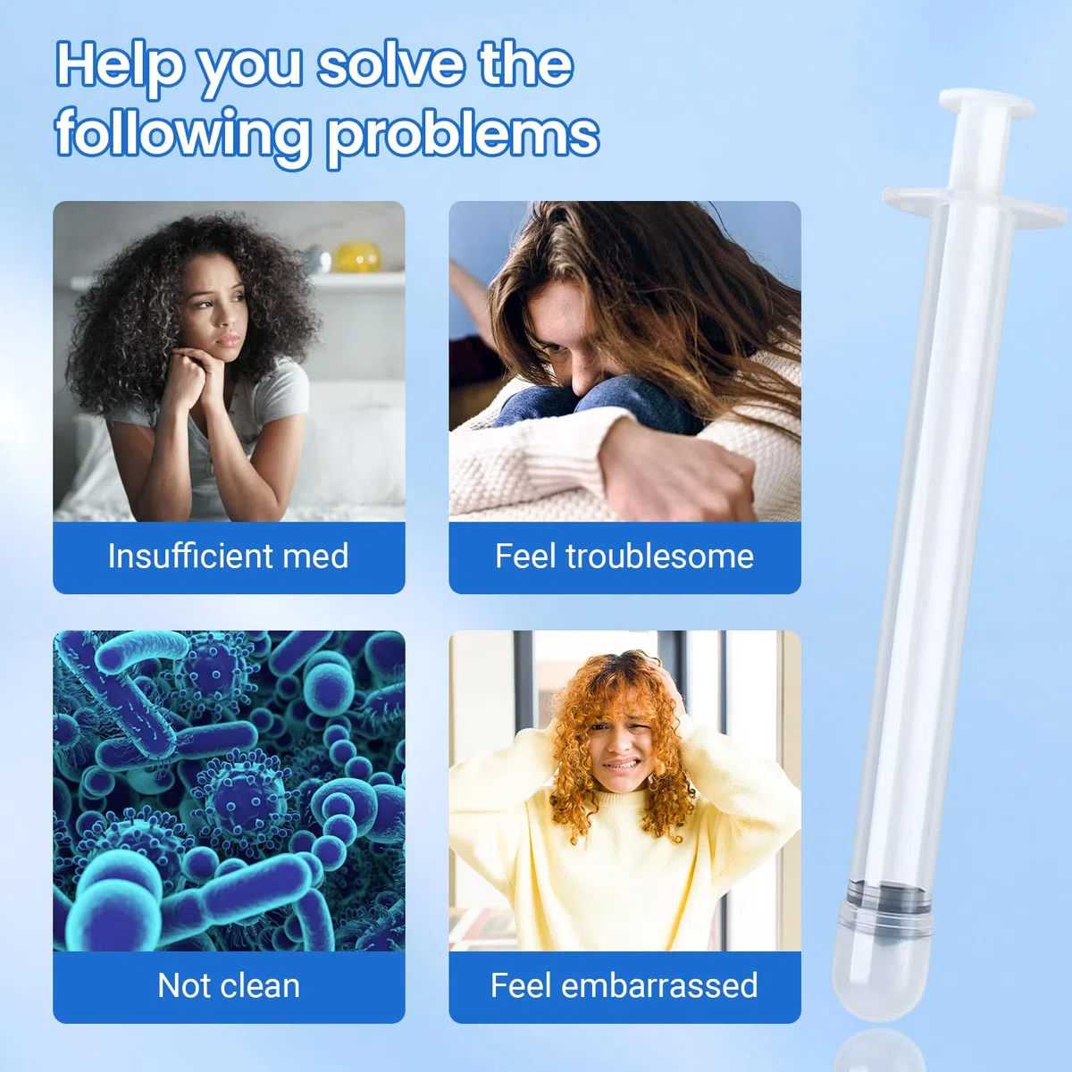 Aplicadores de crema vaginal estéril EDWERD Med - Aplicador de plástico envuelto individualmente para ungüentos, geles y cremas, con marcas de dosificación, desechable, paquete de 30 (5g)