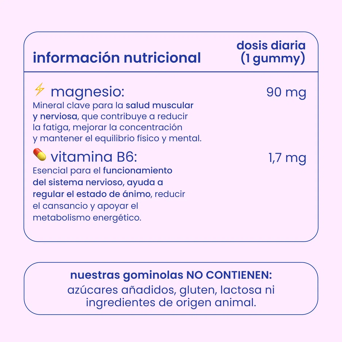 Jelly Pills Gominolas Citrato de Magnesio Niños con Vitamina B6-70 Gummies Veganas para 2 meses - Sin Azúcares Añadidos - Sabor Frutos del Bosque Natural - Para Cansancio Fatiga Músculos y Sueño