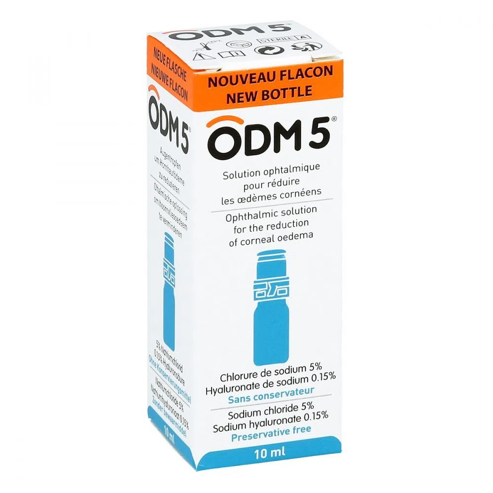 ODM 5 colirios 1 x 10 ml