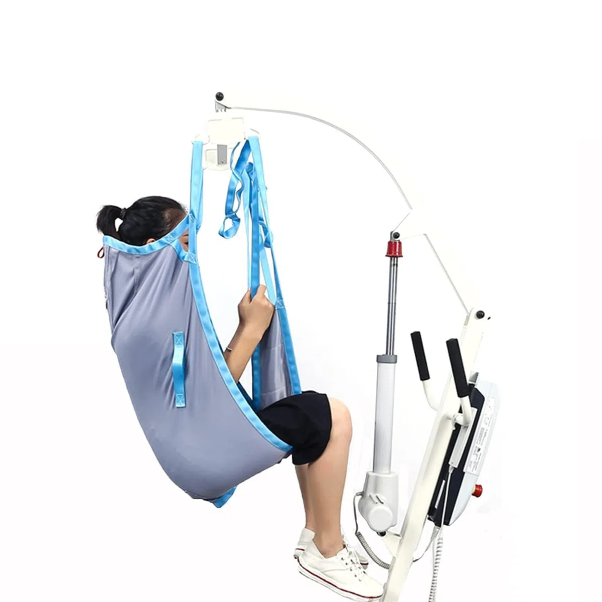 ArnéS Elevador MéDico Pacientes, ArnéS Elevador Universal Forma U, Capacidad 275 Kg, Arneses con Perneras Separadas para Elevadores Pacientes, para Traslados y Uso Inodoro