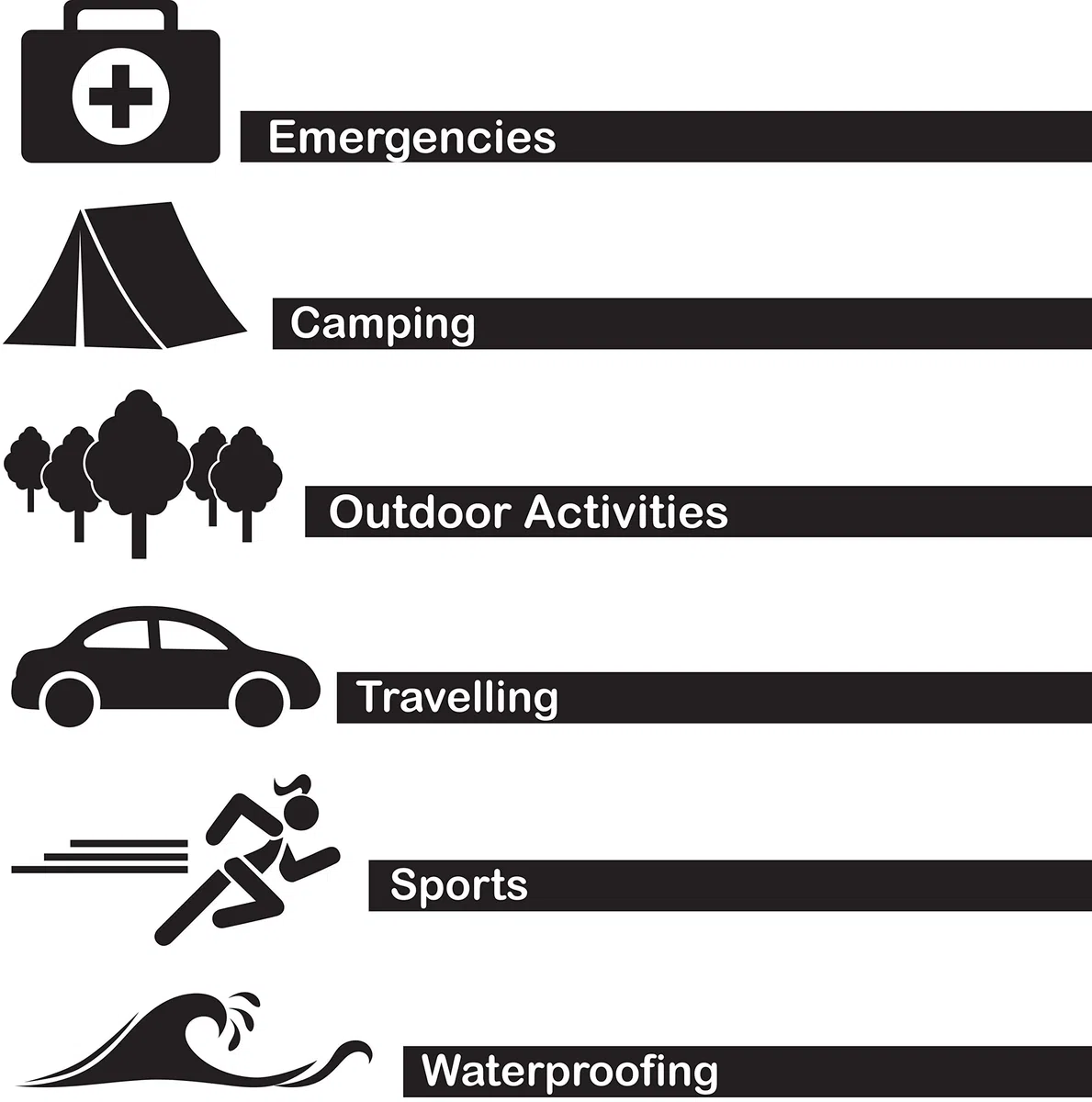 5 x alta calidad Paquete de emergencia supervivencia mantas – reflectante para mantener el calor corporal