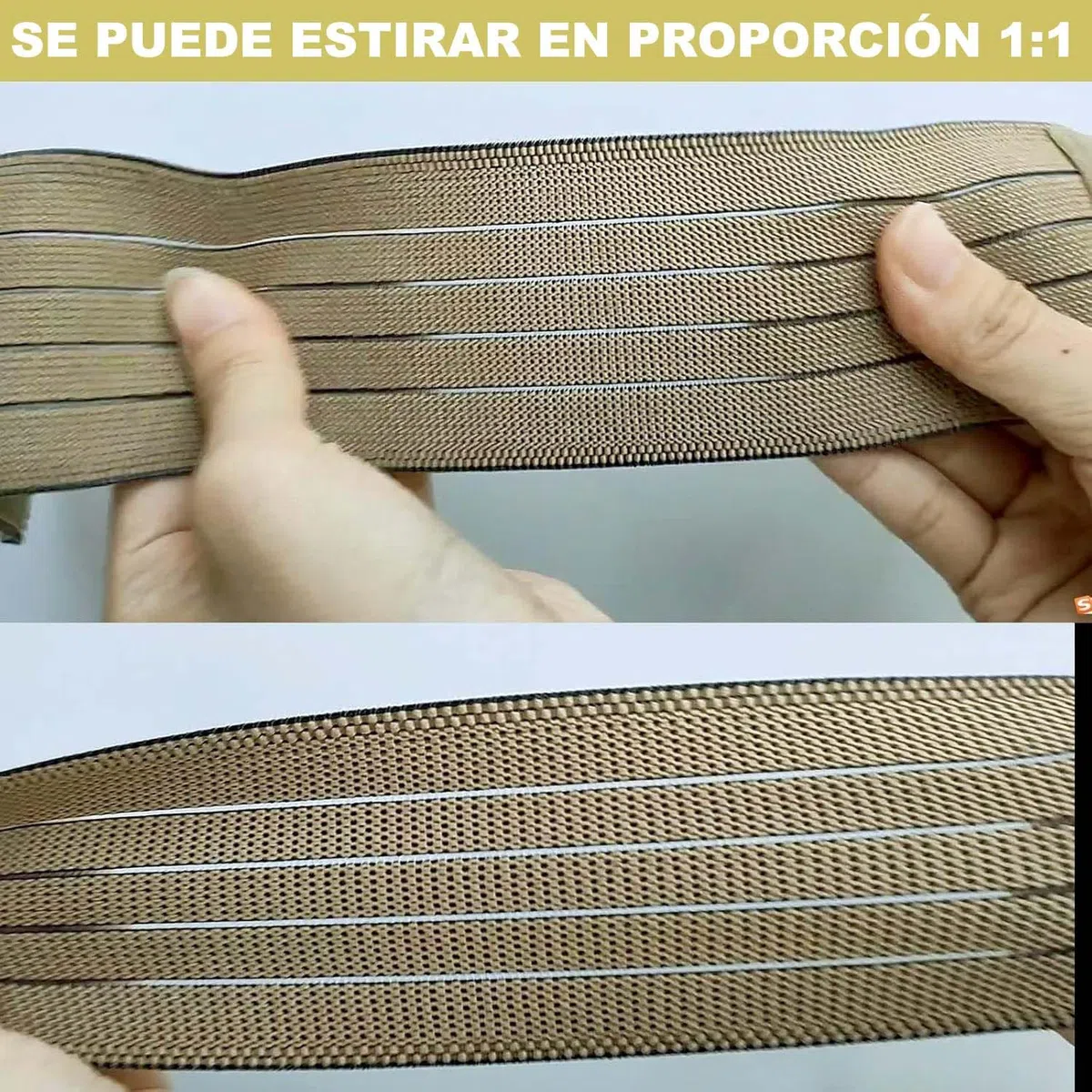 Vendaje elástico Piezas de repuesto Envoltura de banda alrededor para ETL051 ETUU1401 máquina Almohadillas Envolturas de rayas para vientre Brazo Pierna 3 tamaños 10pcs Material elástico